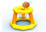 water sport shooting game inflatable water floating basketball hoop