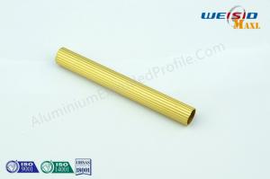 Wholesale 6063 T5 Golden Color Anodised Aluminium Profile ，Extruded Aluminum Tube from china suppliers