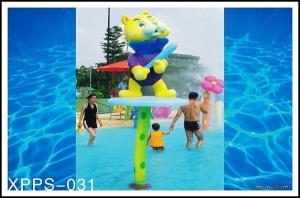 Wholesale Customized Fiberglass Spray Park Equipment, Spray Cat Water Sprayground For Kids Adults from china suppliers