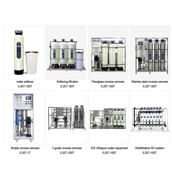 Customizable RO Water Treatment System Water Softener Machine