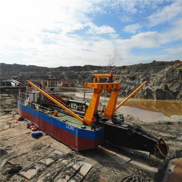 6mm-20mm Side Plate Thickness Cutter Suction Mining Dredger for Large Mining Projects