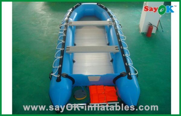 Quality 3 Person Deep-V Fiberglass PVC Inflatable Boats For Summer Water Fun for sale
