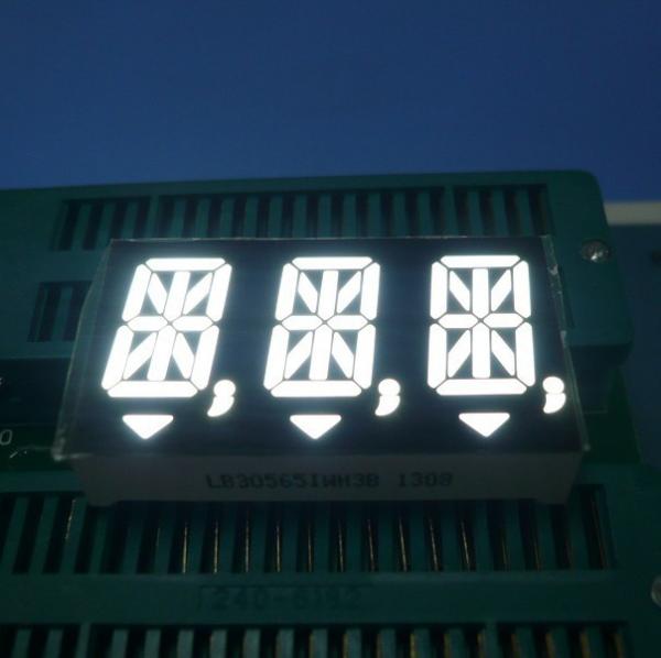 Quality White Triple Digit 14 Segment LED Display for Digital Indicators for sale