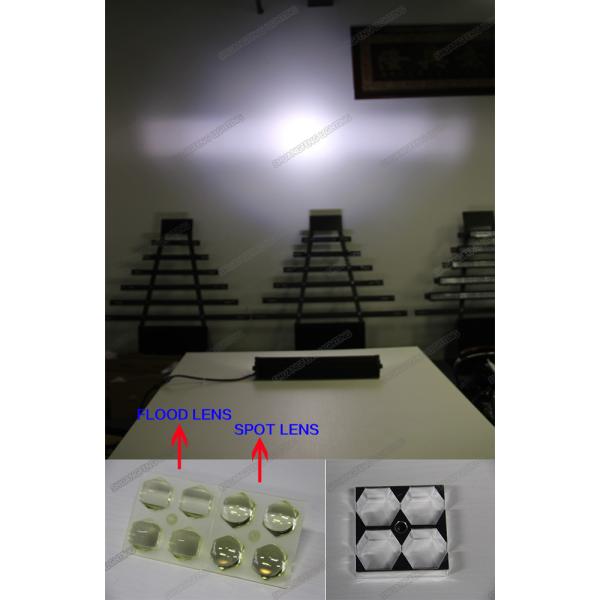 Car Accessory 400W 6D LED Light Bar Dual Row Shock Resistant With Light Sensor