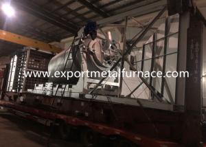 China 2000KGS Rotary Metal Melting Furnace Energy Saving Gas Fired Lead Scrap on sale