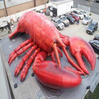 China 10ft  Customized Giant Inflatable Lobster For Party / Event / Theater for sale