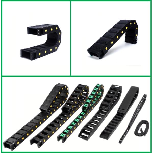 55X100mm Small Cable Drag Chain Conveyor Design For CNC Machine