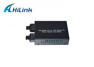 China 100Base 20km 1310nm Fiber Ethernet Media Converter DC 5V SC on sale