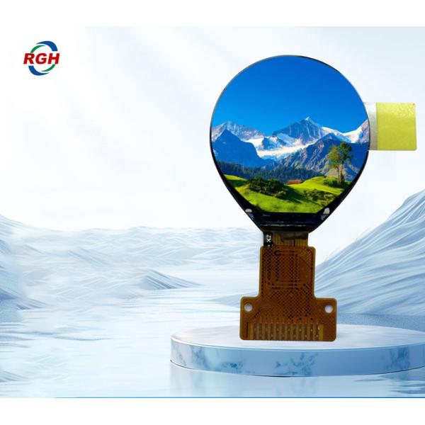 1.72 Inch Circular Lcd amoled Display with 466(RGB)X 466 resolution
