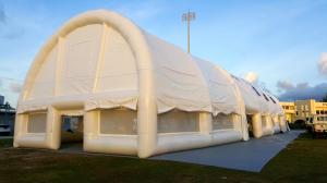 China Commercial White Inflatable Event Tent PVC Outdoor Party Tent on sale