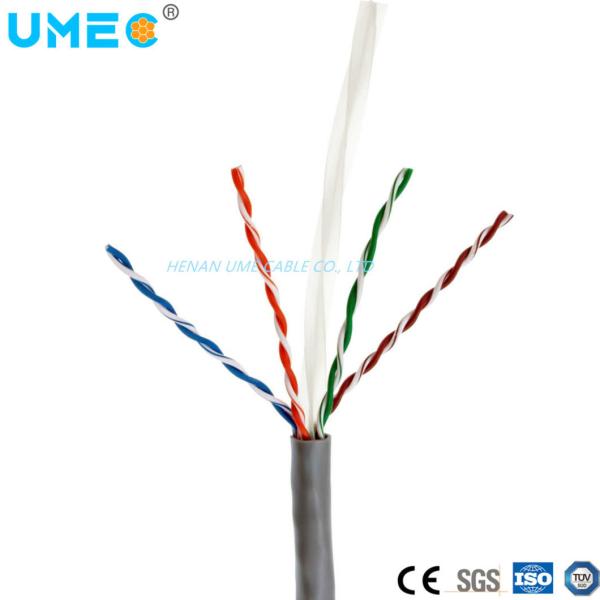 Network Cable CAT6 UTP Braided Shielding Cable at for Customer Specified Electric Cable