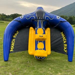 Wholesale Outdoor Water Sports Inflatable Manta Flying Ray PVC Flying Fish Tube For Sea from china suppliers