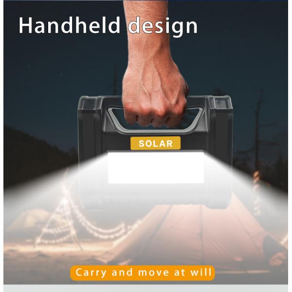 Ground Mounting Compact Off Grid Solar Lighting Kit With Led Bulb