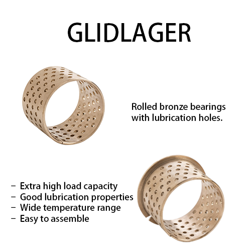 GLIDLAGER Dimension: 30X34X30MM