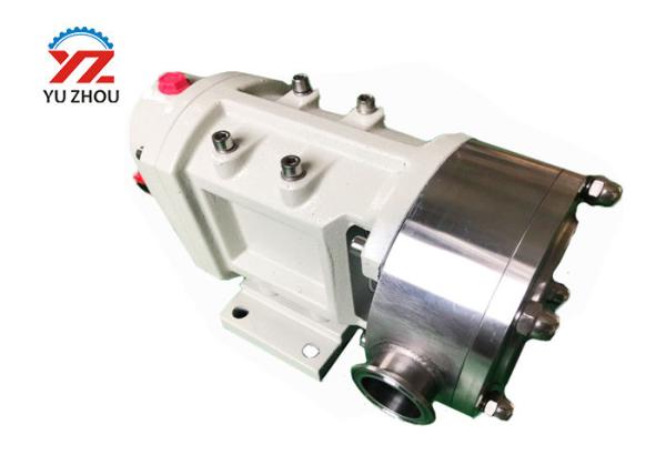 304 Stainless Steel Tri Lobe Pump , Heat Jacket Lobe Rotor Pump Low Pressure