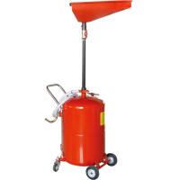 Air Operated 65 Gallon Portable Waste Oil Drain Tank for sale