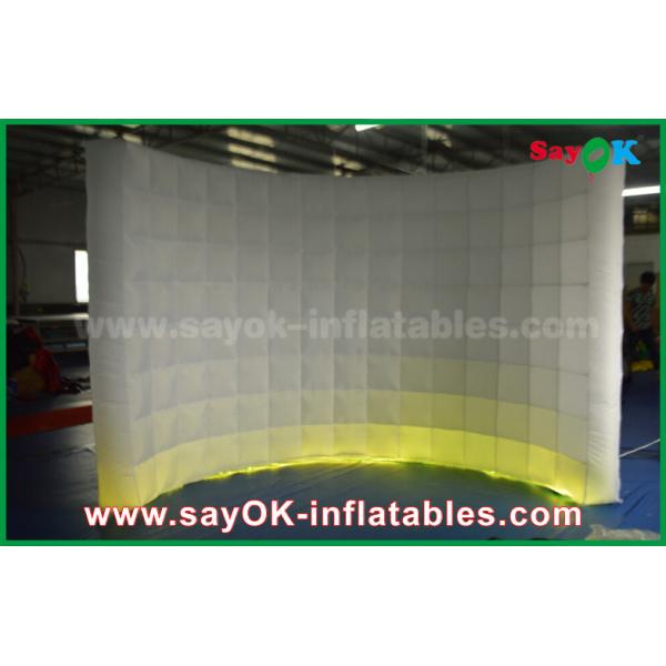 Inflatable Photo Studio Customized Shape PVC Coating Inflatable LED Photo Booth With Charming