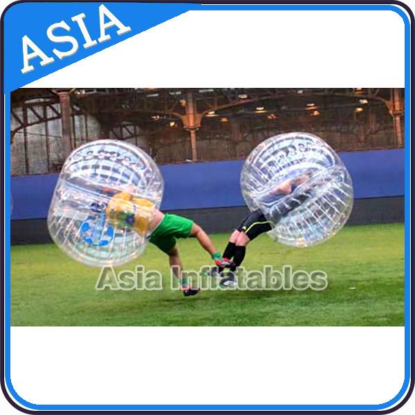 Quality Trendy Rubber Inflatable Ball Suit For Football Competition , Inflatable Bubble Football Suit for sale