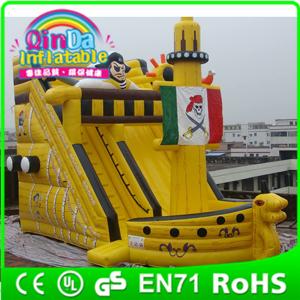 Wholesale Commercial inflatable water slide slip n slide,giant inflat slide for kids and adult from china suppliers