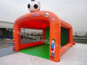 China indoor football field for sale , inflatable football goal ,portable soccer goal inflatable on sale