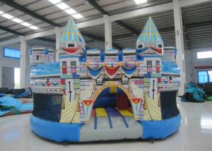 Wholesale 0.55mm Pvc Tarpaulin Kids Inflatable Castle Bounce House 5 X 5 X 3m For Water Park from china suppliers