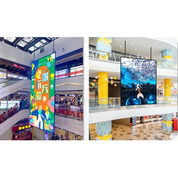 P2.6 Indoor Fixed Led Screen Double Sided Led Display indoor fixed double sided led screen