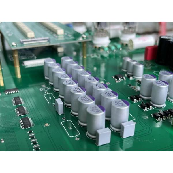 25v 220uf General Purpose Capacitor Radial Lead Cap UPL1E221M0812 125℃