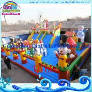 China New Inflatable Bouncy Castle For Sale Backyard Inflatable Castle Slide For Kids on sale