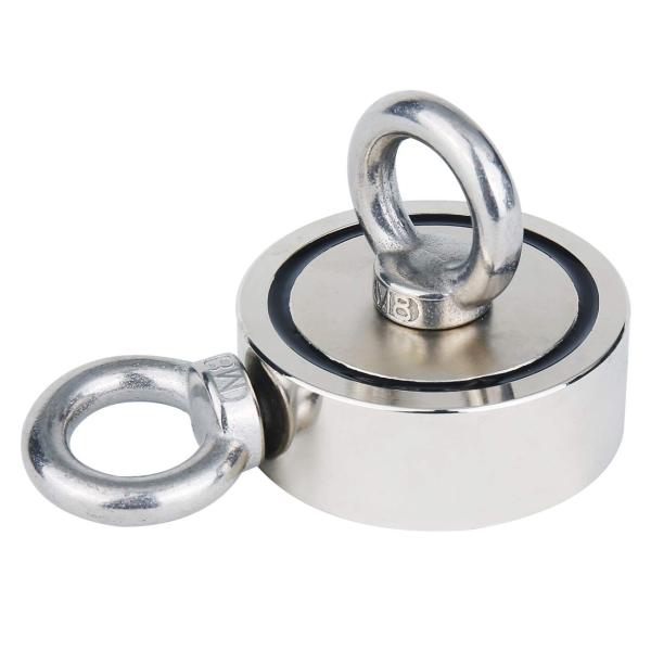 Punching Service Rubber Coated Magnet Magnetic Base Mounting with NdFeB Composite
