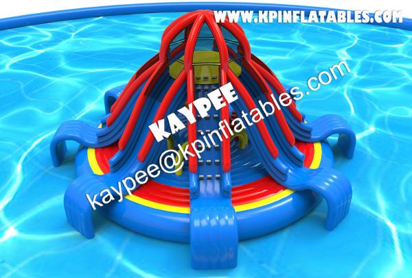 Quality Inflatable octopus multiple Water slide for Aqua Park for sale