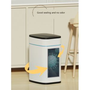 Slim Smart Trash Can Self Seal Smart Food Waste Bin Self-changing Smart Trash