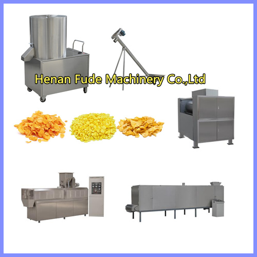 corn flakes making machine, breakfast cornflakes production machine