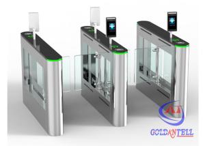 Wholesale Face And Temperature Recognition QR Code Security Swing Barrier from china suppliers