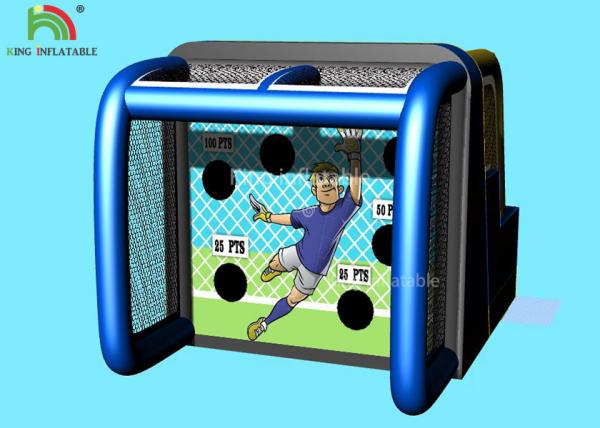 Quality 6*4m Inflatable Sports Games Basketball Shooting Playing Center 14 Months Warranty for sale