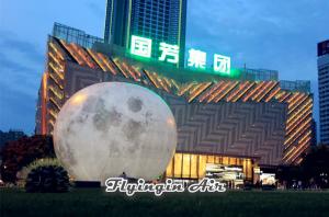 Wholesale Giant 10m Inflatable Light Moon for Square Festival and Stage Decoration from china suppliers