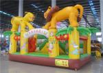 birthday party commercial rental party games safari bouncer inflatable