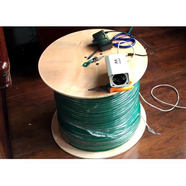 Kx7+2C RG Coaxial Cable , Siamese Coaxial Cable For CCTV 7*0.2BC Stranded Conductor
