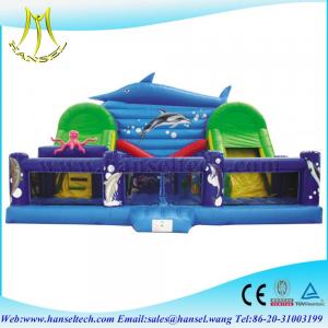 Wholesale Hansel high quality commercial inflatable amusement play house for kids from china suppliers
