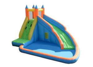 Wholesale 0.55mm PVC Toddlers / Kids Bouncy Castle With Slide 13