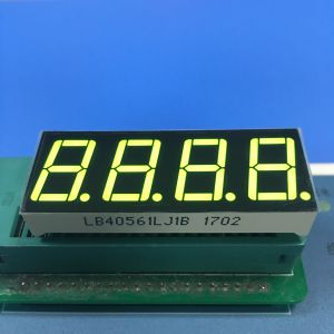 Four Digit 7 Segment LED Display Small Current Drive High Efficiency Easy