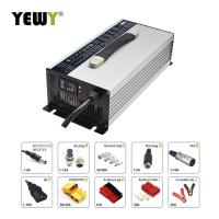 Golf Cart Smart Li Ion Battery Charger 60V 30A High Power LED Display for sale