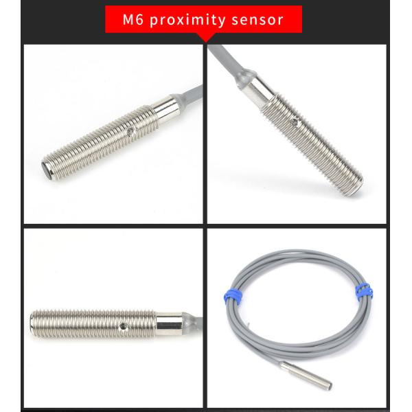 Small Size Inductive Proximity Sensor M3 / M4 / M5 / M6 Stainless Steel Housing