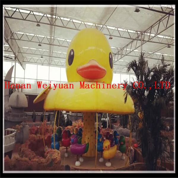 Quality Fairground rides carousel for sale yellow duck carousel 16 seats for sale