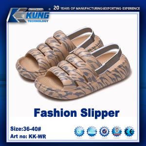 Wholesale Waterproof EVA Fashion House Slippers Shoes Durable Lightweight from china suppliers