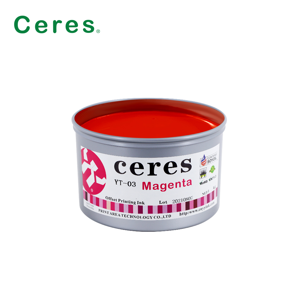 Quick Dry EN71-3 Conforming ISO9001 Certified Offset Ink for High-Speed Sheet-fed Printing