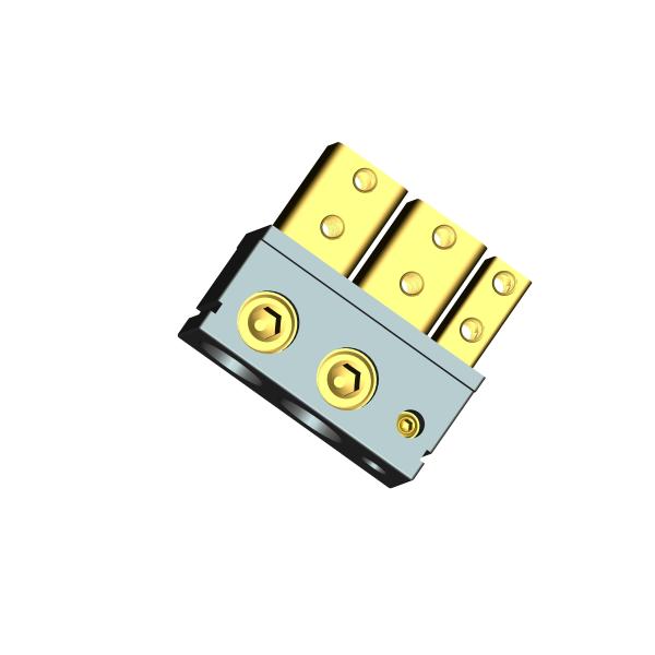 BT03-001A BT3-70 Barrier Terminal Block , 3 Position Terminal Strip For Power