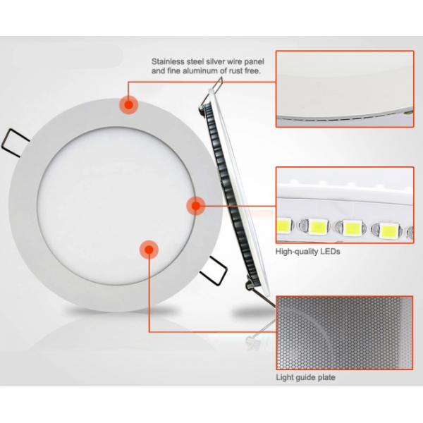 LED Round Panel Light 18W Ultra Thin Round LED Panel Light Small Round Panel Down Light