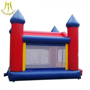 China Hansel stock commercial outdoor inflatable bouncer kids obstacle course jumping castle from china on sale