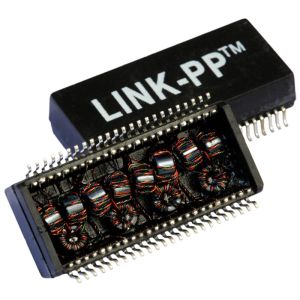 16 Coils Dual Port Gigabit Module , LP5014NLE Ethernet Magnetic Transformers