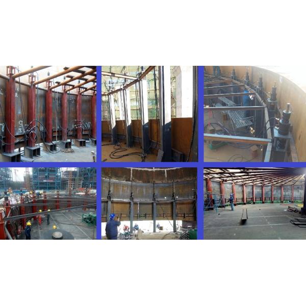 Chuck Type Hydraulic Jacking System for Oil Tank Construction